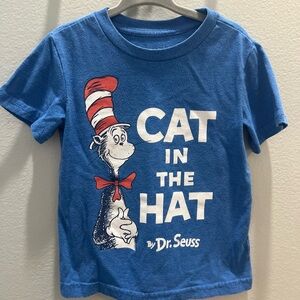 Jumping Beans Blue Cat in the Hat T-Shirt